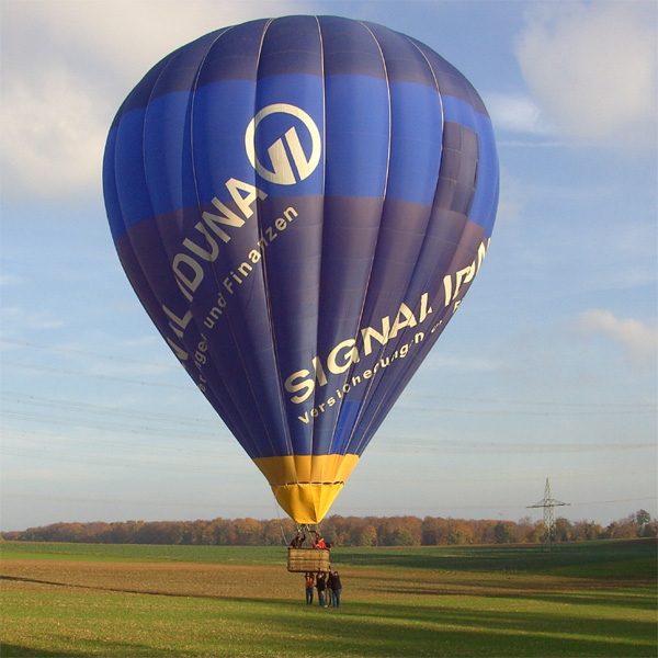Im Ballon über die Wetterau